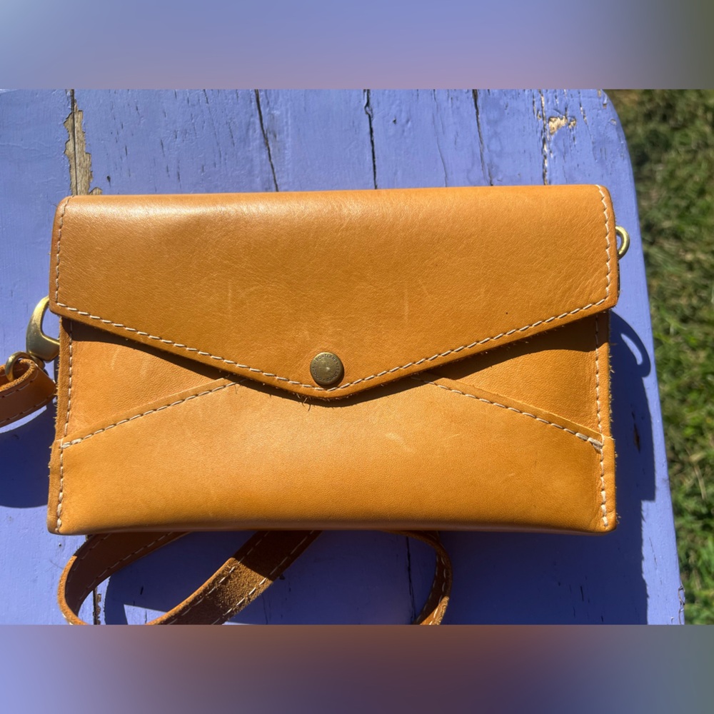 Portland Leather Goods Envelope Convertible Crossbody
